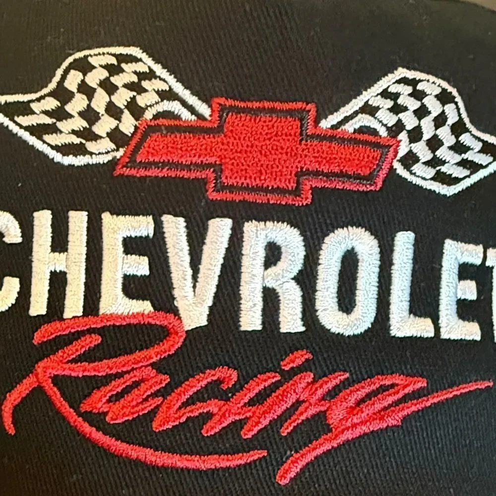 American Needle Chevrolet Racing black and red Cap NWT